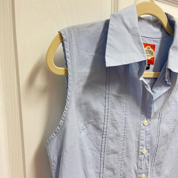 San Cristobal Plaid Guayabera Dress - Picture 6 of 11